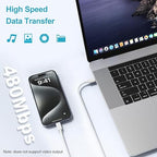 60W USB-C to USB-C Fast Charging Cable (3M)