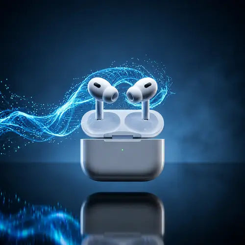 Airs pro 2 Tws wireless Earbuds - White