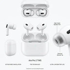 Airs pro 2 Tws wireless Earbuds - White